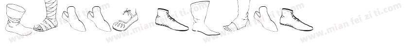 GREEN SHOES字体转换